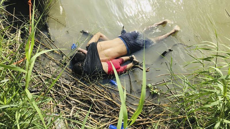 Mueren padre y su hija salvadore&ntilde;os al intentar cruzar el r&iacute;o Bravo en M&eacute;xico