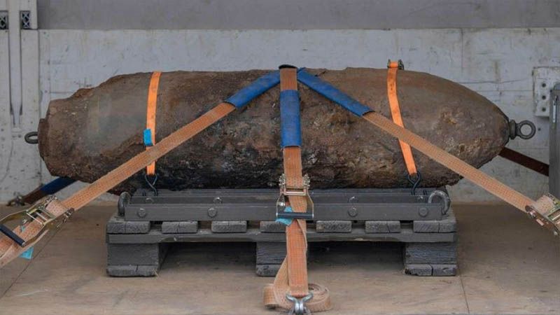 Hallan una bomba estadounidense de la II Guerra Mundial en Alemania