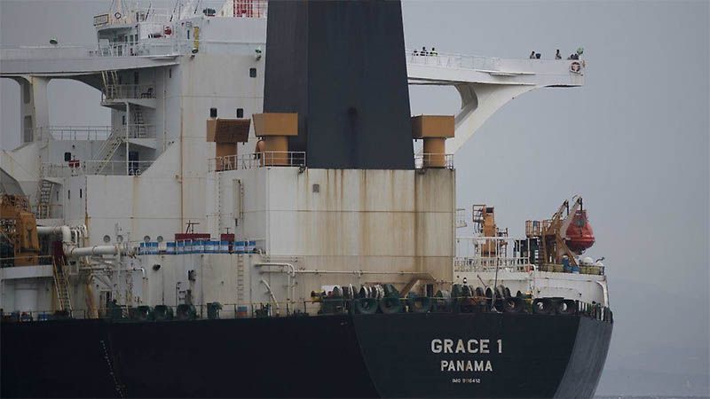 Los tripulantes del petrolero Grace1 detenido salen bajo fianza y sin cargos