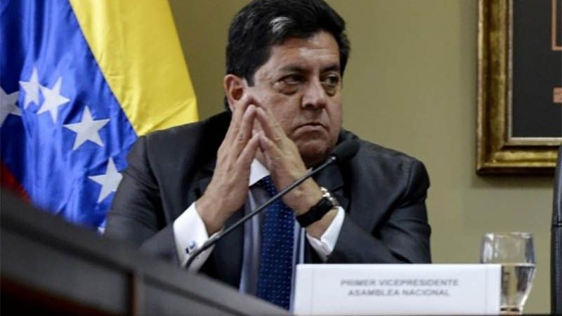 El vicepresidente del Parlamento venezolano, en huelga de hambre