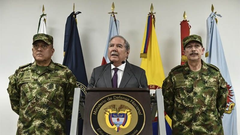 Ministerio de Defensa de Colombia retira a cuatro generales del Ej&eacute;rcito por corrupci&oacute;n