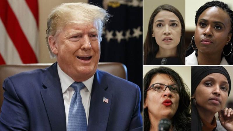 Trump reanuda ataques a congresistas de ascendencia extranjera y exige que &amp;quot;pidan perd&oacute;n&rdquo;