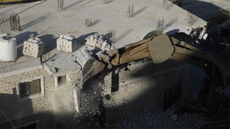 La ocupaci&oacute;n israel&iacute; comienza a demoler casas de los palestinos en Al-Quds