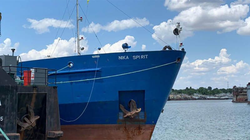 Ucrania decreta arresto del petrolero ruso Nika Spirit