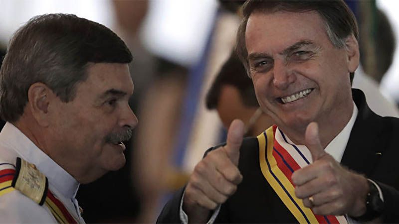Bolsonaro cuestiona veracidad de los cr&iacute;menes de la dictadura militar