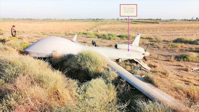 Un dron esp&iacute;a de EEUU derribado en el noroeste de Bagdad