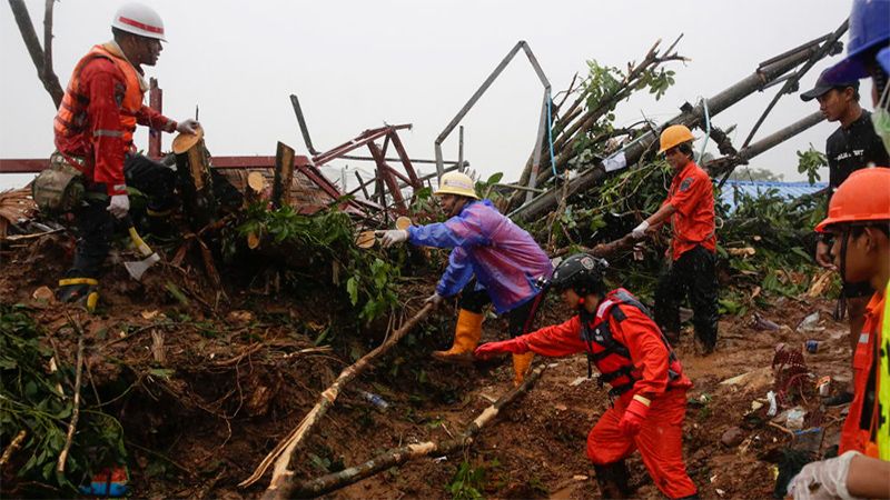 M&aacute;s de 30 muertos por un corrimiento de tierra en el sur de Birmania