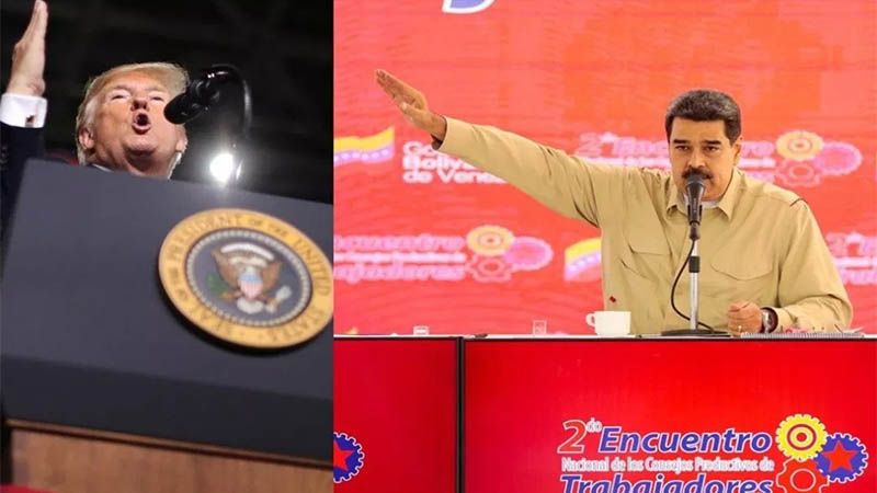 Maduro: Trump persigue a Venezuela como lo hizo Hitler con los jud&iacute;os