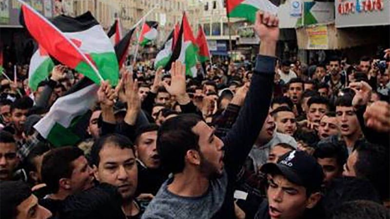 Los palestinos frustran un sospechoso evento de EEUU en Cisjordania