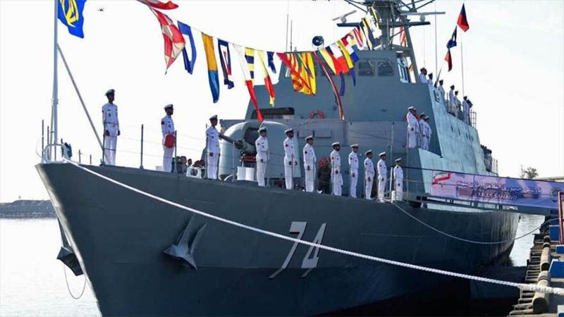 Ir&aacute;n despliega el avanzado destructor Sahand en el golfo de Ad&eacute;n