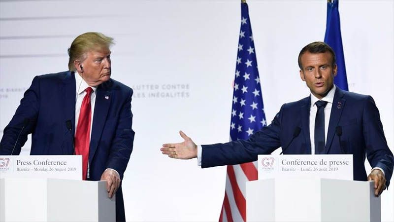 Macron asegura que se dan las condiciones para una reuni&oacute;n entre Trump y Rohani