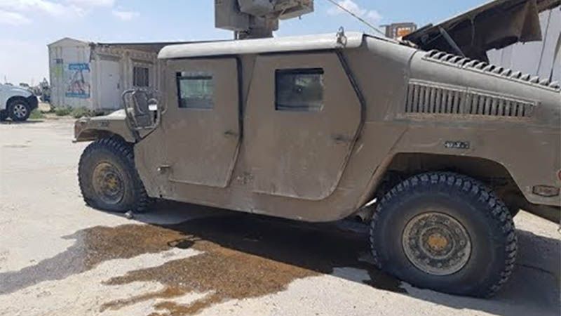 Dron armado ataca veh&iacute;culo militar israel&iacute; cerca de Gaza