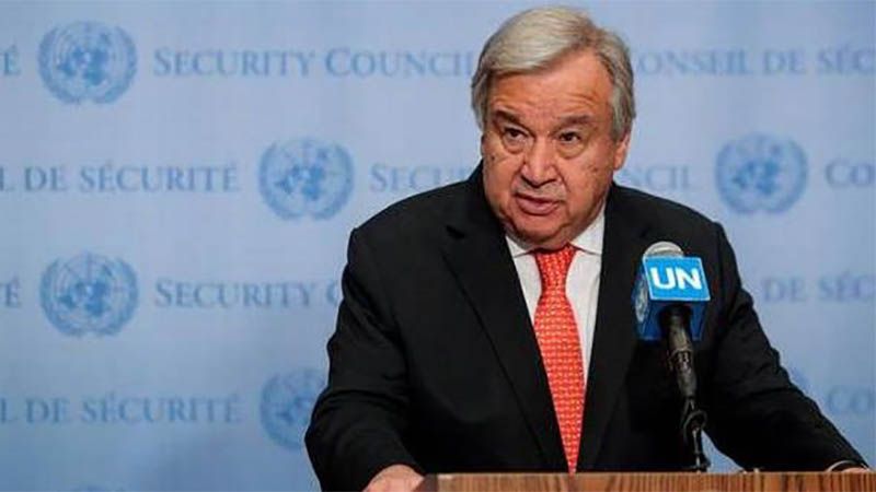 Guterres califica de ilegal la declaraci&oacute;n de Netanyahu sobre anexi&oacute;n de territorios palestinos
