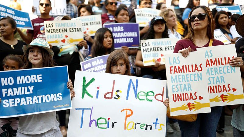 Cinco familias separadas por la pol&iacute;tica migratoria de Trump demandan a gobierno de EEUU