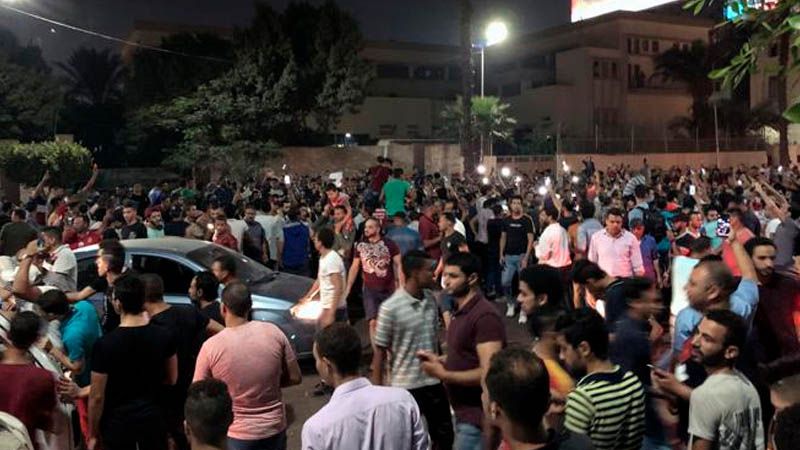 Trump resta importancia a las protestas en Egipto contra su &ldquo;dictador favorito&rdquo;