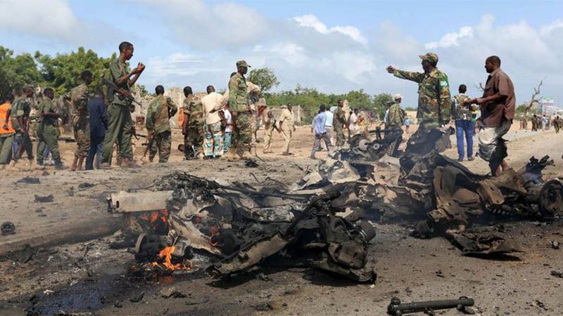 Atacan con camiones bomba una base a&eacute;rea usada por militares de EEUU en Somalia