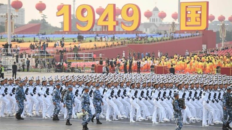La Rep&uacute;blica Popular China celebra su 70 aniversario con un desfile militar