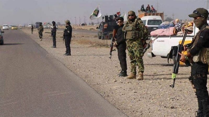 Agentes de seguridad de Iraq eliminan a terroristas de Daesh que bloquearon una carretera
