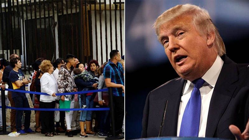 Trump impedir&aacute; la entrada de inmigrantes que no tienen seguro m&eacute;dico