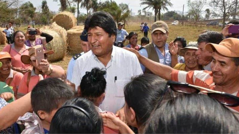 Evo Morales mantiene ventaja en intenci&oacute;n de voto en Bolivia