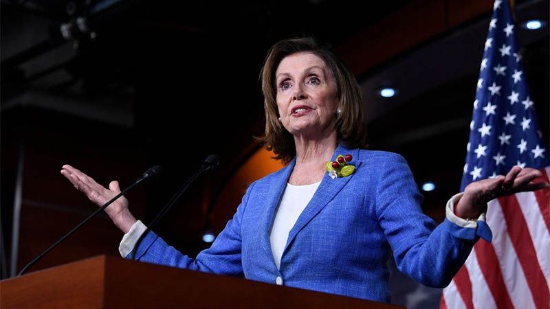 Pelosi: La pol&iacute;tica y estrategia de Trump es un desastre para EEUU