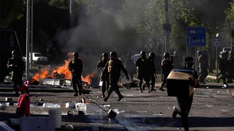 Chile detuvo a m&aacute;s de 5400 manifestantes en cuatro d&iacute;as de protestas