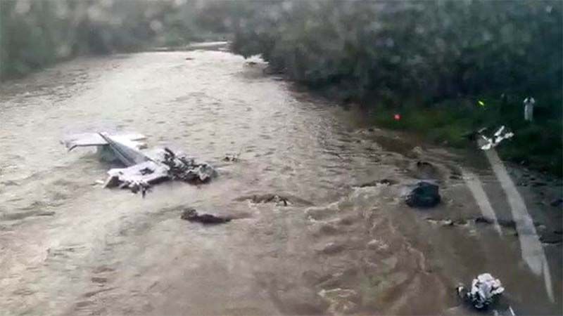 M&aacute;s de cinco muertos en un accidente de avi&oacute;n en el sureste de M&eacute;xico