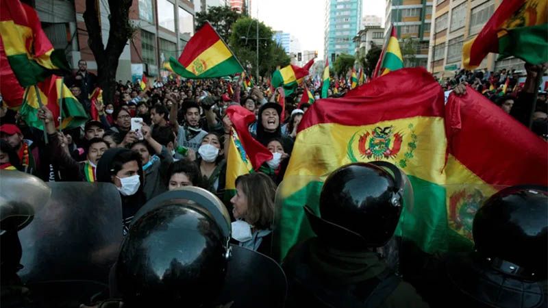 Anular las elecciones es un golpe de estado, consider&oacute; Evo Morales