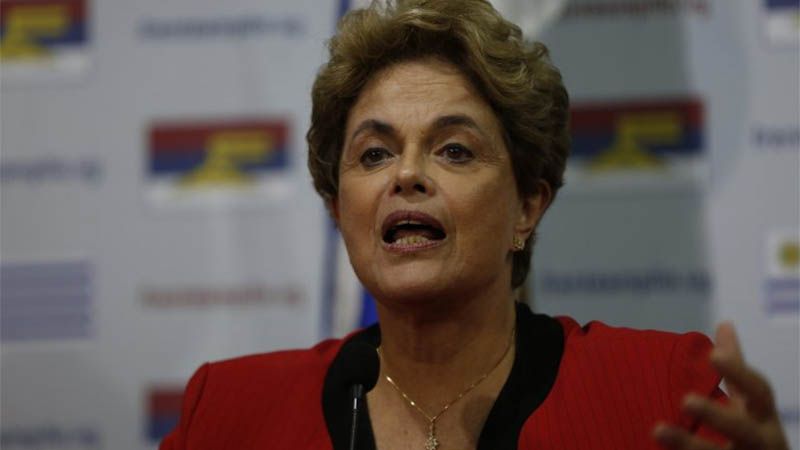 El Gobierno vende el futuro de Brasil, denuncia expresidenta Rousseff