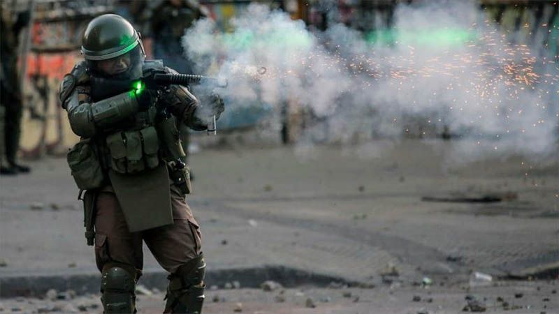Represi&oacute;n brutal en Chile deja 5000 detenidos y casi 2000 heridos
