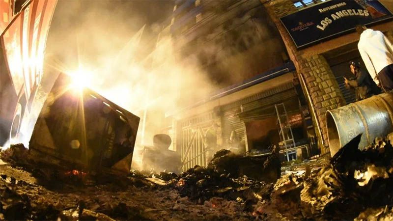 Saquean e incendian sede del MAS en departamento de Bolivia