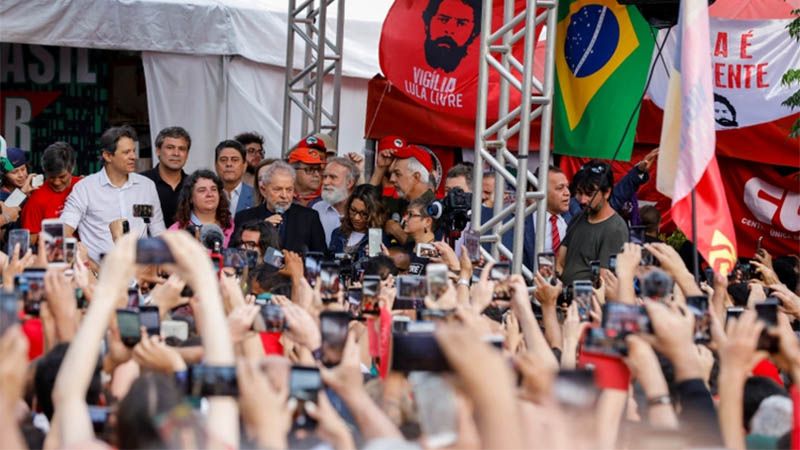 Am&eacute;rica Latina saluda la liberaci&oacute;n de Lula da Silva