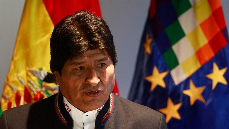 Evo Morales denuncia violencia golpista y agradece solidaridad de sus seguidores