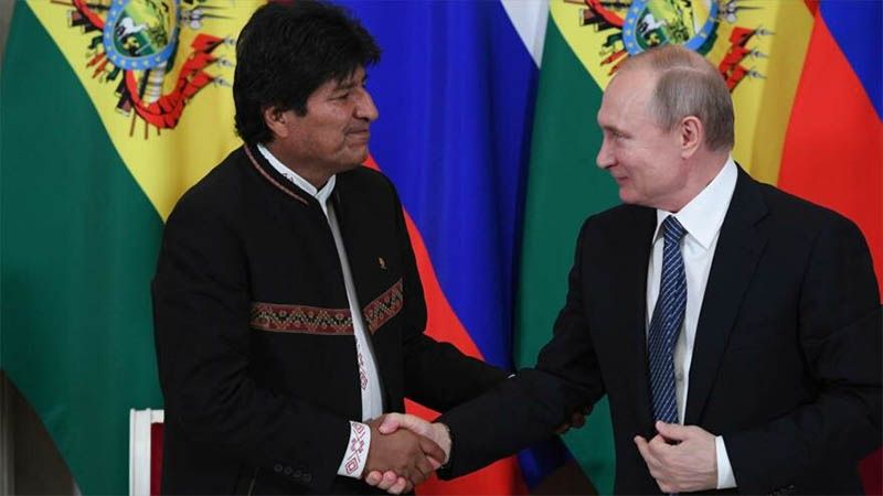 Rusia denuncia el golpe de Estado orquestado contra Morales