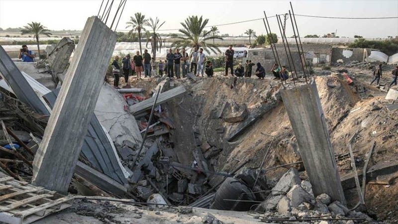 La aviaci&oacute;n de la ocupaci&oacute;n israel&iacute; reanuda ataques contra la asediada Franja de Gaza