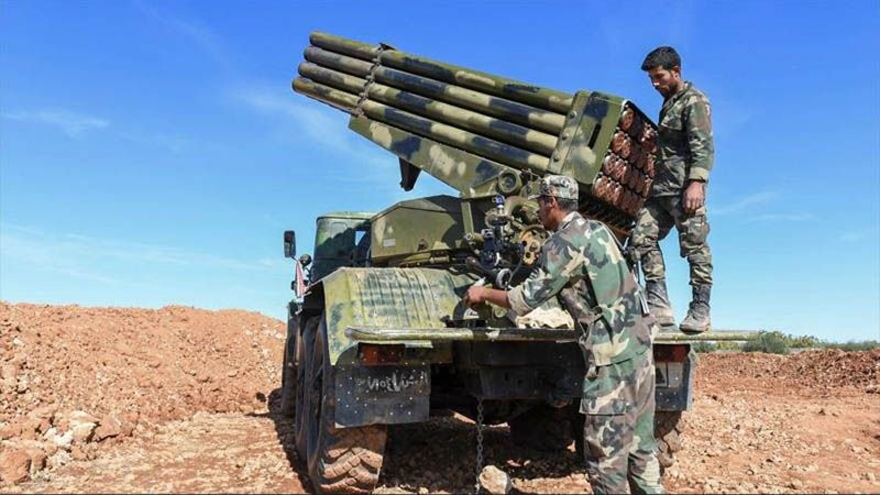 Ej&eacute;rcito sirio avanza en Idlib y expulsa a terroristas de una aldea