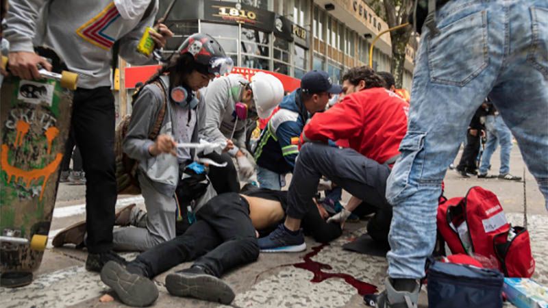 Fallece Dylan Cruz, el joven herido durante protesta en Bogot&aacute;