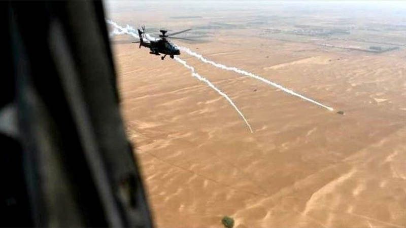 Fuerzas yemen&iacute;es derriban un helic&oacute;ptero saud&iacute; cerca de la frontera