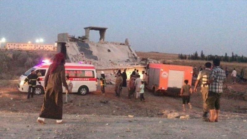 Mueren ocho ni&ntilde;os por ataque de terroristas a un gimnasio en Alepo