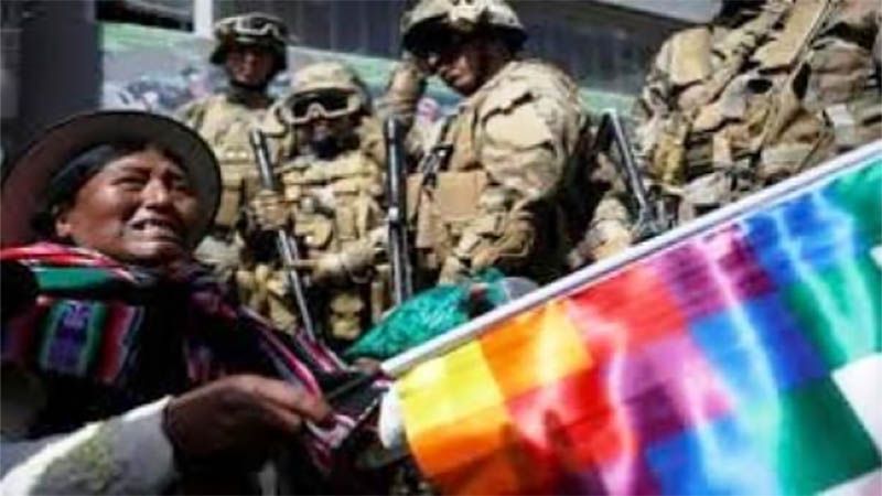 Denuncian en Francia que EEUU y la OEA est&aacute;n detr&aacute;s de la asonada en Bolivia