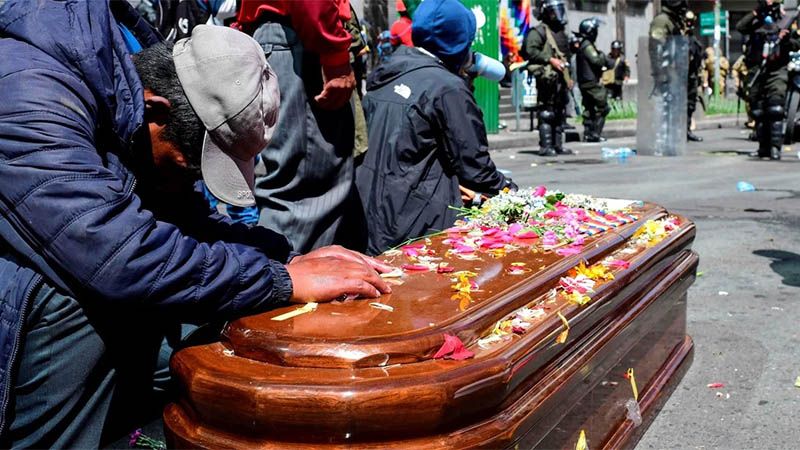 Gobierno de facto boliviano admite solo 29 muertos en conflictos y dispone indemnizaci&oacute;n