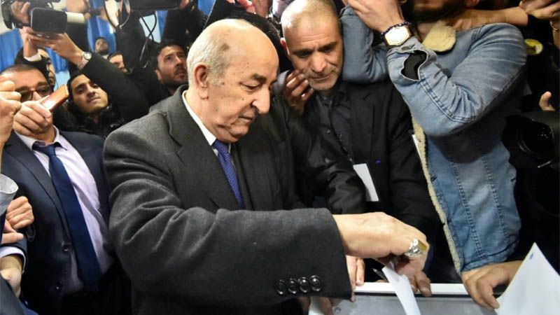 Abdelmayid Tebune, ex primer ministro de Buteflika, elegido presidente de Argelia