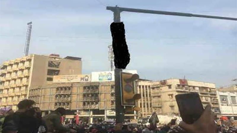 Manifestantes en Iraq emplean m&eacute;todos de Daesh