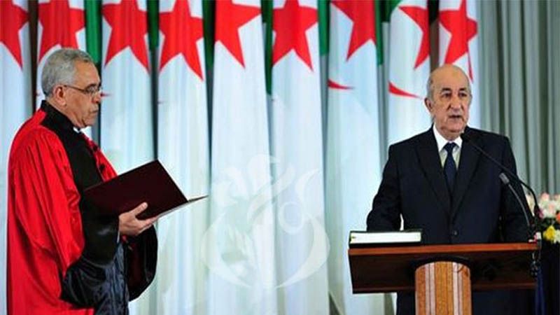 El presidente electo de Argelia toma posesi&oacute;n de su cargo