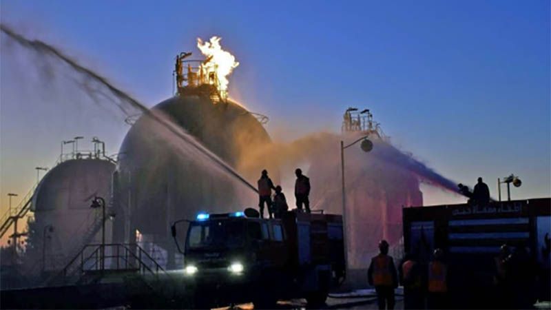 Ataques terroristas contra instalaciones petroleras en Siria