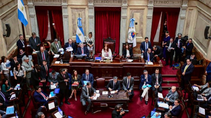 El Senado de Argentina aprueba el megaproyecto de emergencia