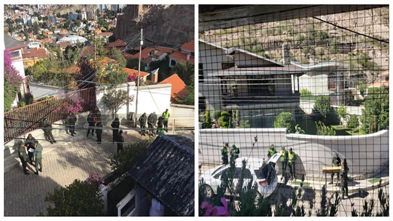 M&eacute;xico denuncia asedio policial a sus sedes diplom&aacute;ticas en Bolivia