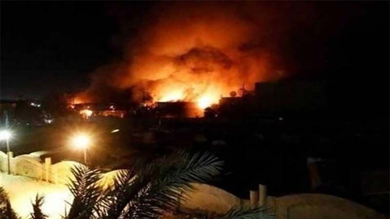 Un cohete impacta en la zona de la embajada de EEUU en Irak