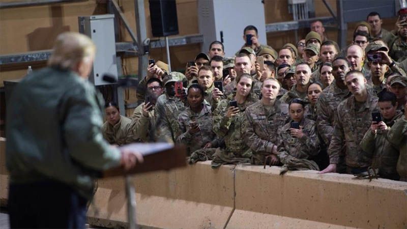 Trump amenaza con sancionar Iraq si expulsa a fuerzas de EEUU