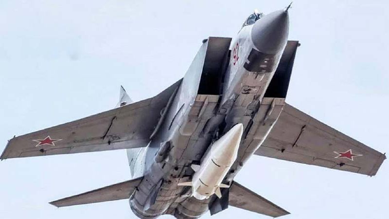 Rusia prueba con &eacute;xito su misil hipers&oacute;nico Kinzhal en el mar Negro